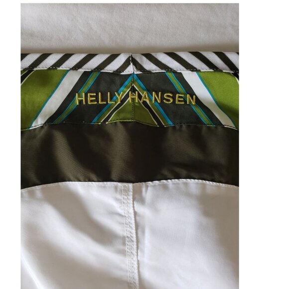 Helly Hansen Swim shorts Size 30 White and green Board Shorts Sailing - Picture 1 of 9